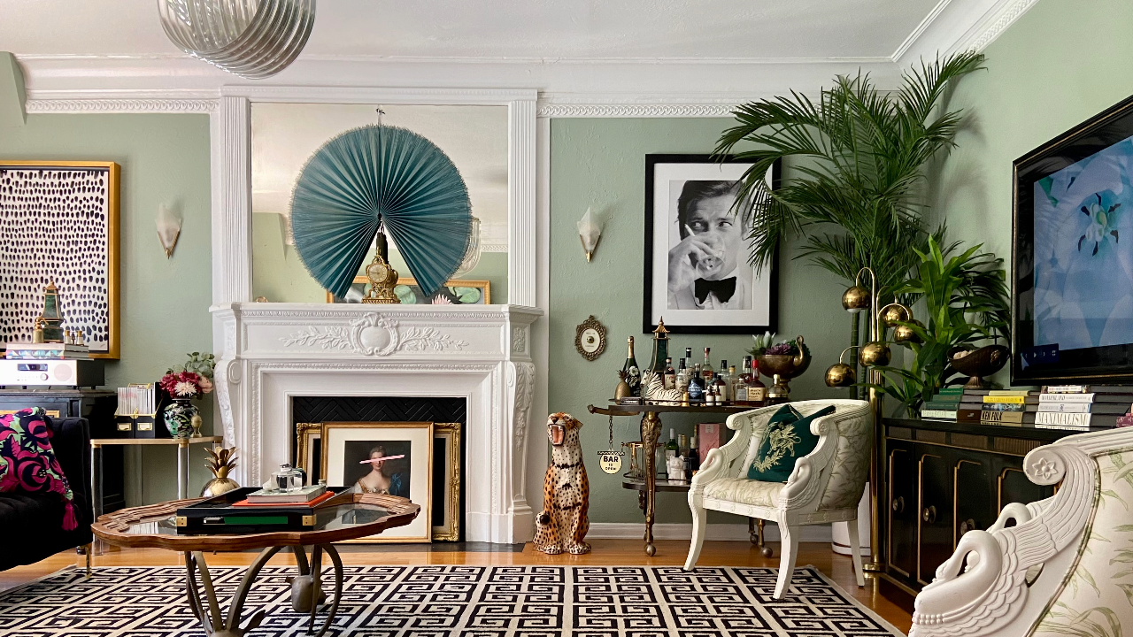 Inside a Fabulous Hollywood Regency Apartment in Los Angeles