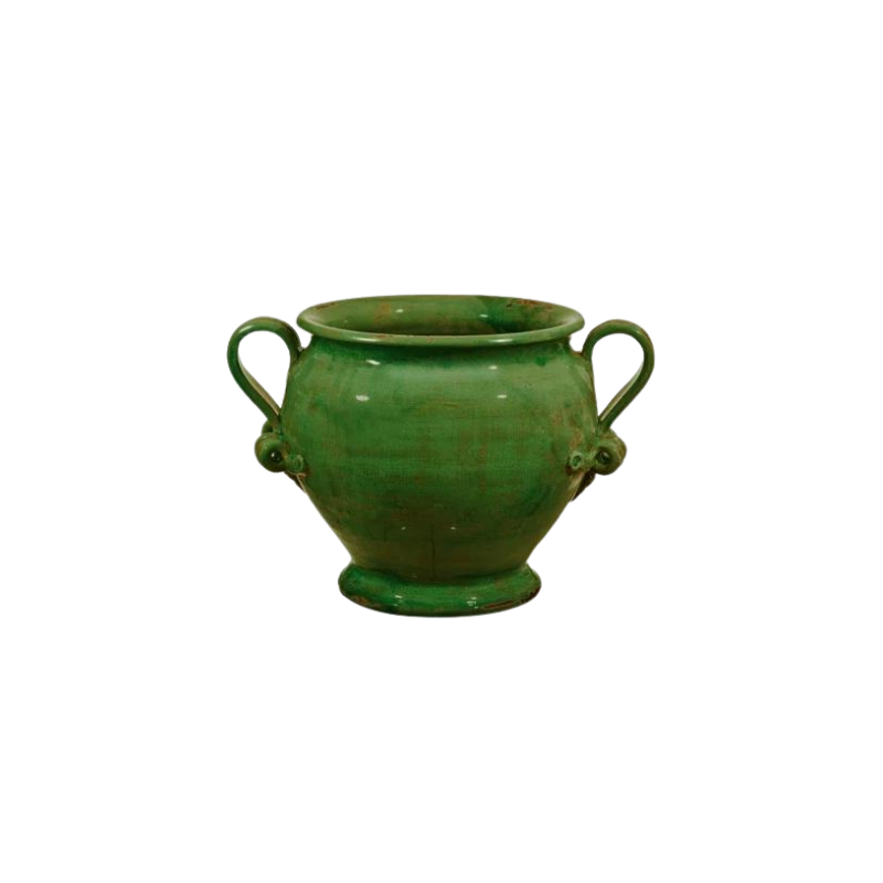 Green Urn Vase - Emily Sermons