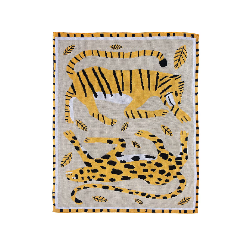 this is an image of a tiger blanket