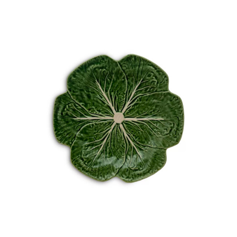 this is an image of a cabbage dinner plate