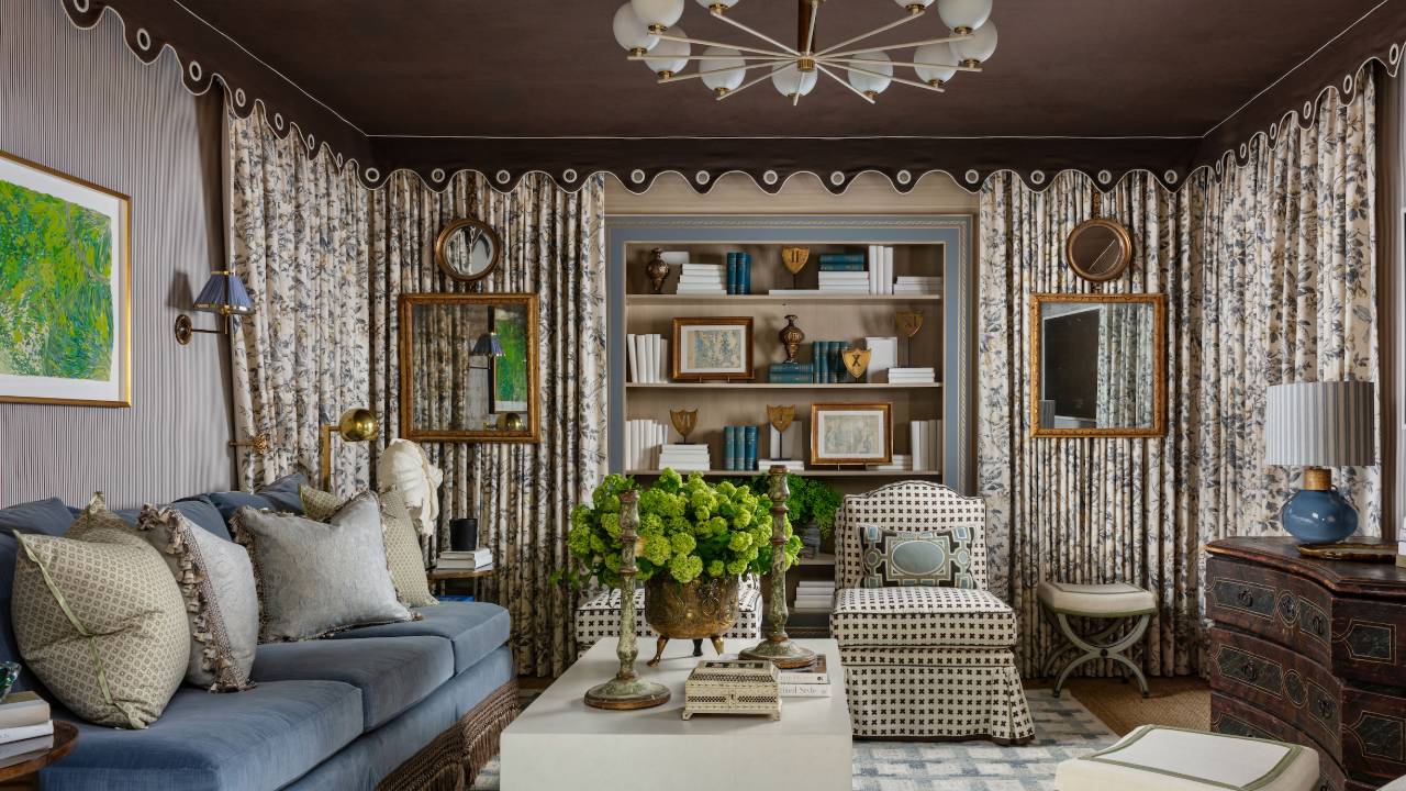 Interior Designer Julie Dodson Revamps an Elegant Den - Homeworthy