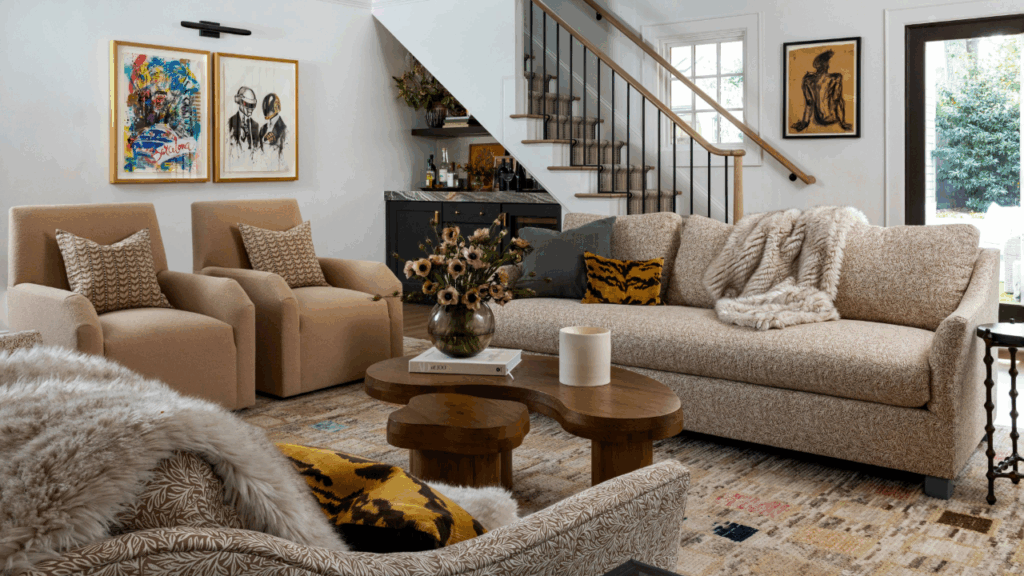 Inside a Relaxed Charlotte Home Filled with Eclectic Art - Homeworthy