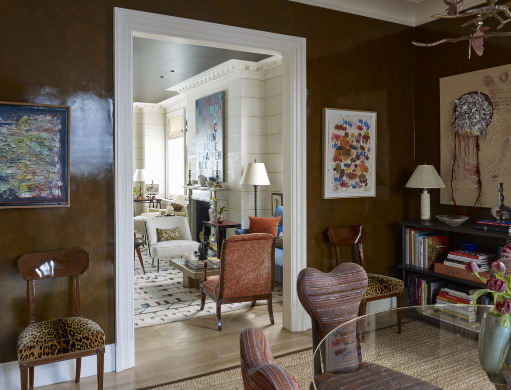 how to display your art at home with various textures